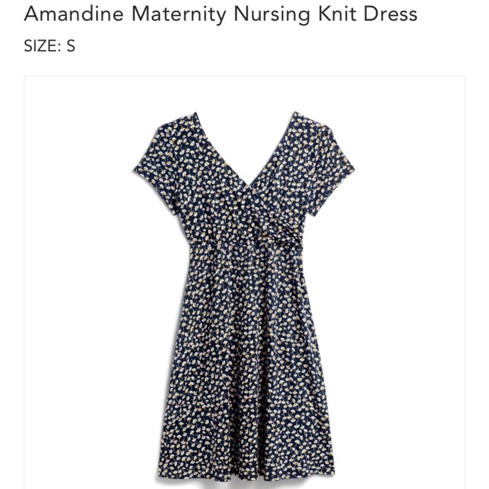 KAILEIGH
Amandine Maternity Nursing Knit Dress
